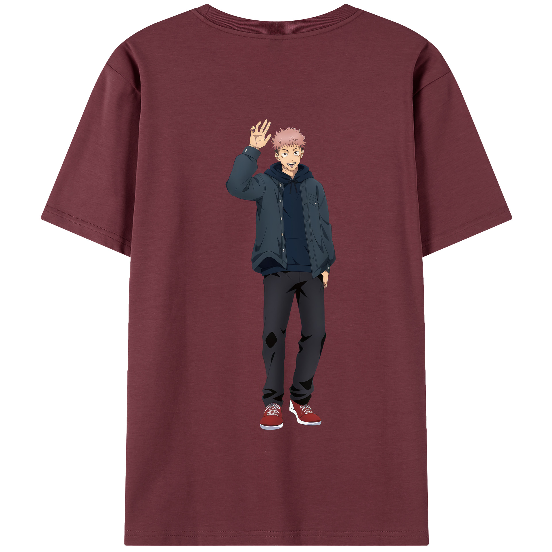 （画像用） 呪術廻戦 Jujutsu Kaisen 綿100％半袖Tシャツ（背面プリント）